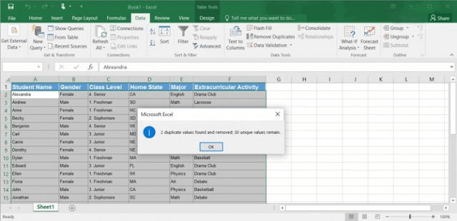 Cara mencari data yang terduplikat atau data yang sama pada Excel 2016 dan kemudian dapat dihapus. Cara ini mudah yang hanya memerlukan beberapa saat kemudian Anda bisa mendapatkan apa yang Anda cari