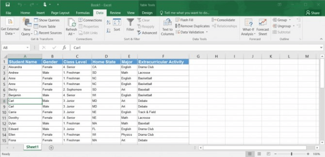 Cara mencari data yang terduplikat atau data yang sama pada Excel 2016 dan kemudian dapat dihapus. Cara ini mudah yang hanya memerlukan beberapa saat kemudian Anda bisa mendapatkan apa yang Anda cari