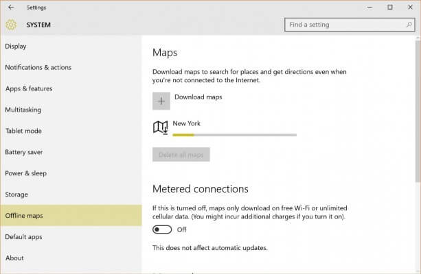 Gambar, Cara Menggunakan Maps Offline di Windows 10, Cara ini adalah untuk menggunakan Maps pada Windows 10 dengan tanpa menggunakan internet, Serta maps bisa di Update untuk pembaharuan setiap terkoneksi ke internet. Memudahkan Anda untuk bisa membuka maps untuk melihat lokasi meski di tempat yang tidak ada jangkauan jaringan