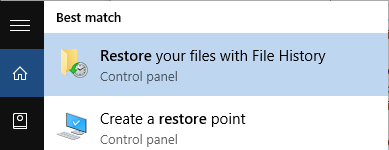 Dapat mengembalikan File data Anda yang terlah terhapus di Windows 10 atau Windows 8. Cara setting pengaturan history file, dan cara mengembalikan file dengan file history.