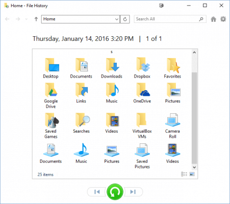 Dapat mengembalikan File data Anda yang terlah terhapus di Windows 10 atau Windows 8. Cara setting pengaturan history file, dan cara mengembalikan file dengan file history.