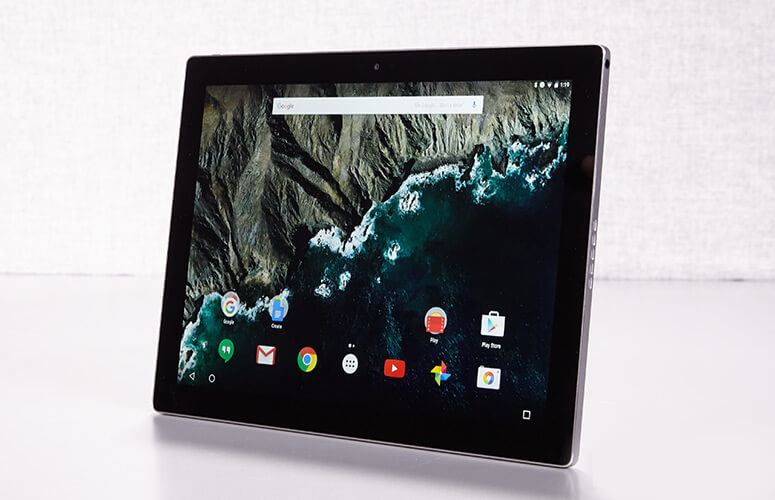 Ulasan lengkap tablet Google Pixel C dengan prosesor Nvidia Tegra X1 dan spesifikasi, desain, display, keyboard, performance, audio, aplikasi, daya tahan baterai, kamera, konfirgurasi, serta penjelasan keunggulan dan kekurangan .